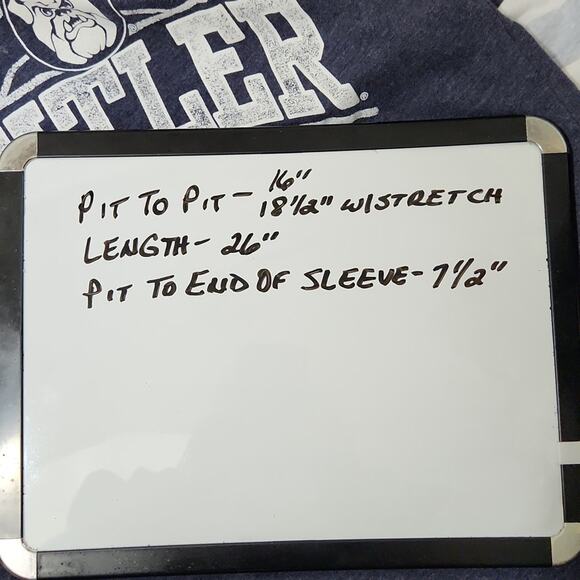 Knights Apparel Womens Blue White Raglan Sleeve T-Shirt Size Med College Sports - Picture 9 of 9